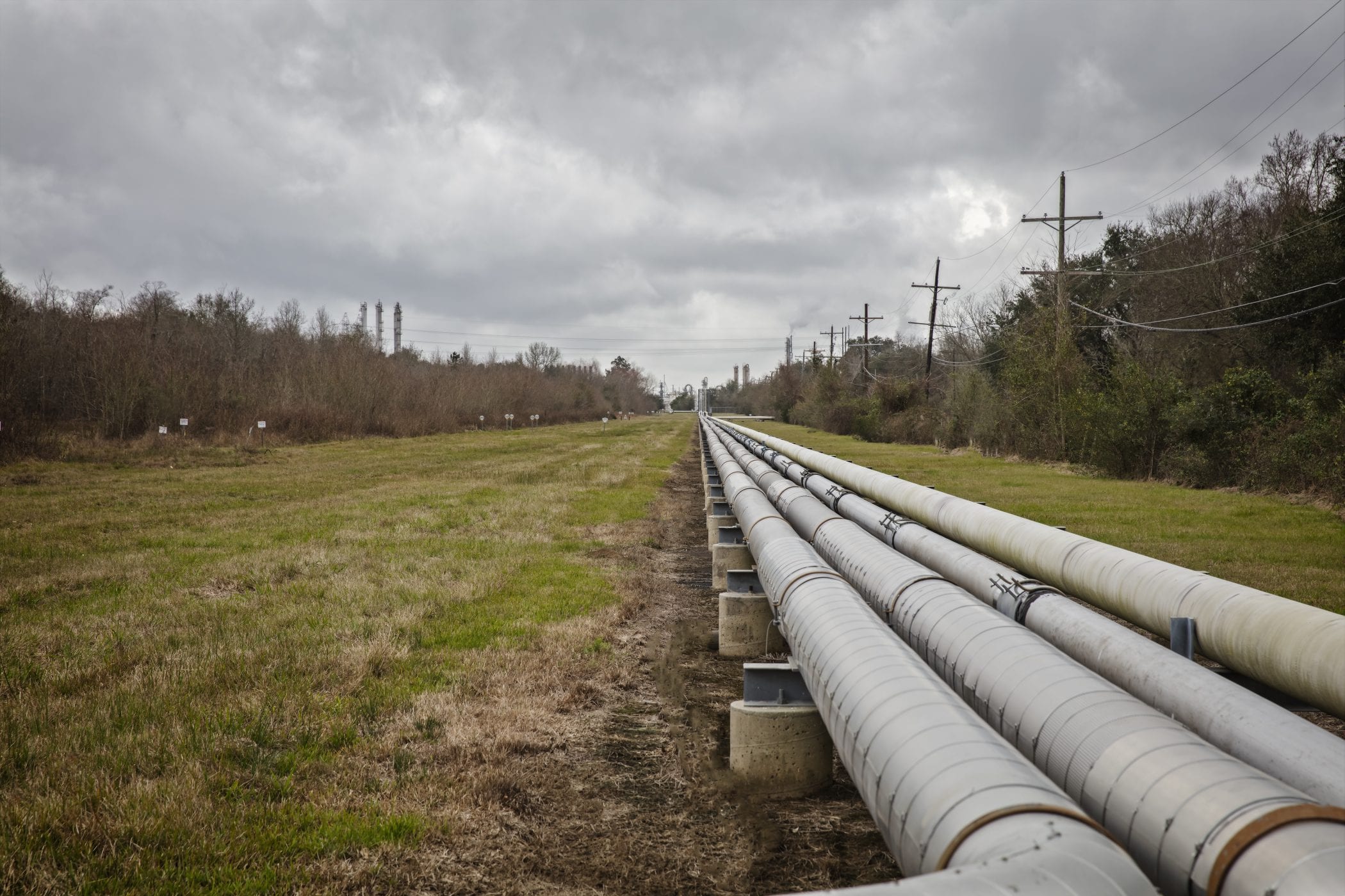 Pipelines – aerial inspection